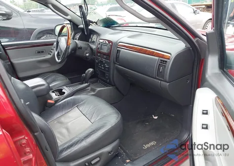 2004 Jeep Grand Cherokee Overland z USA, uszkodzony, nr VIN 1J8GW68J44C343629